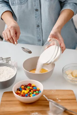 2. Mezclar los ingredientes