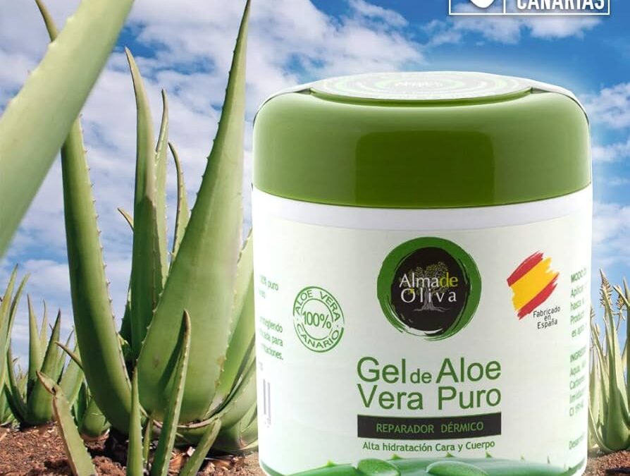 Aloe vera puro de Canarias: el secreto de una piel radiante