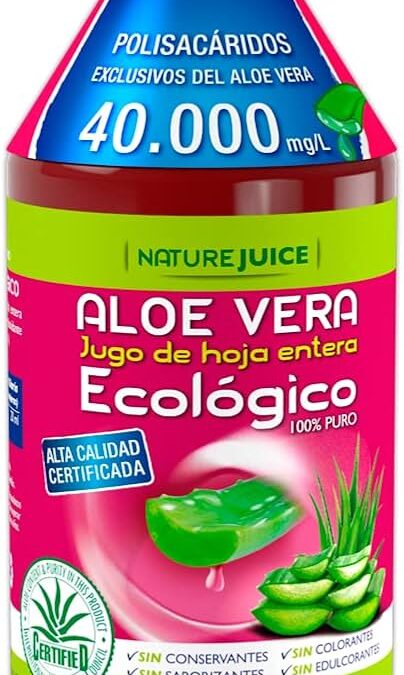 Aloe Vera Puro: Sin Aloína y Todos sus Beneficios Naturales