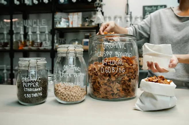 Tienda de productos orgánicos o naturales